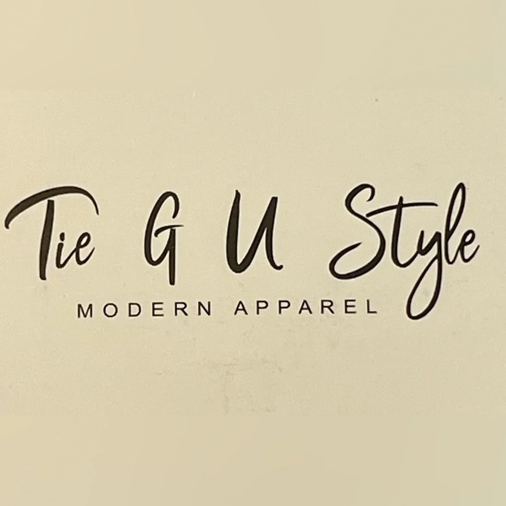 TIE G U Style Sage Green Satin Tie & Pocket Square Set – New in Gift Box